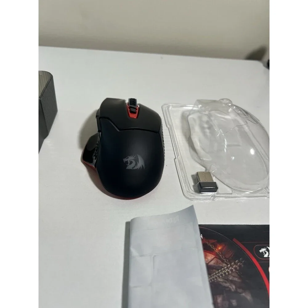 Redragon M690-1 Mirage 2 Wireless Gaming Mouse 2400 DPI Red Backlight